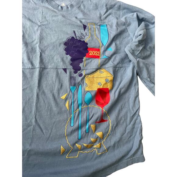 Blue Disney Spirit Jersey EPCOT 2021 - Size M - Picture 2 of 4